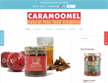Tablet Screenshot of caramoomel.com